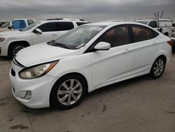 Hyundai salvage cars for sale: 2013 Hyundai Accent GLS