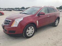 Salvage cars for sale from Copart San Antonio, TX: 2012 Cadillac SRX Luxury Collection