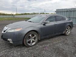 Salvage cars for sale from Copart Ontario Auction, ON: 2010 Acura TL