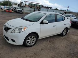 Vehiculos salvage en venta de Copart Kapolei, HI: 2013 Nissan Versa S