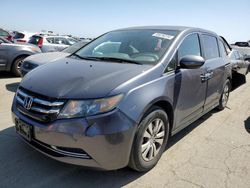 Honda Odyssey EX salvage cars for sale: 2016 Honda Odyssey EX