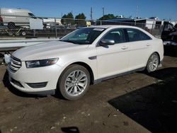 Salvage cars for sale from Copart Denver, CO: 2015 Ford Taurus Limited