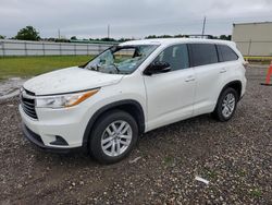 Toyota salvage cars for sale: 2016 Toyota Highlander LE