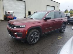 Jeep Vehiculos salvage en venta: 2023 Jeep Grand Cherokee Limited 4XE