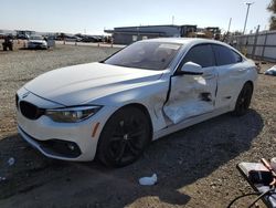 BMW salvage cars for sale: 2018 BMW 430I Gran Coupe