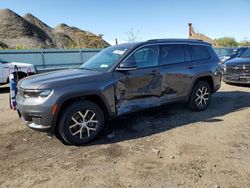 Jeep salvage cars for sale: 2023 Jeep Grand Cherokee L Limited