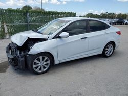 Salvage cars for sale from Copart Orlando, FL: 2017 Hyundai Accent SE