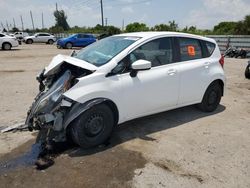 Nissan salvage cars for sale: 2019 Nissan Versa Note S