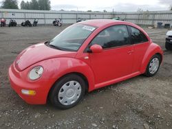 Salvage cars for sale from Copart Arlington, WA: 2001 Volkswagen New Beetle GL