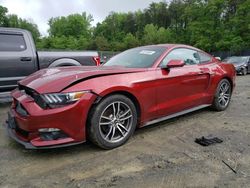 Ford Mustang salvage cars for sale: 2016 Ford Mustang