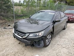 Salvage cars for sale from Copart Cicero, IN: 2015 Honda Accord LX