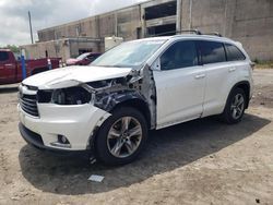 2016 Toyota Highlander Limited en venta en Fredericksburg, VA