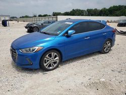 Salvage cars for sale from Copart New Braunfels, TX: 2017 Hyundai Elantra SE