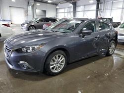Salvage cars for sale from Copart Ham Lake, MN: 2015 Mazda 3 Touring