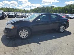 Salvage cars for sale from Copart Exeter, RI: 2012 Dodge Avenger SE