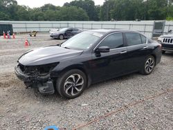 Honda Accord ex salvage cars for sale: 2017 Honda Accord EX