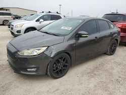 2016 Ford Focus SE en venta en Temple, TX