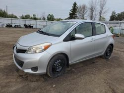Salvage cars for sale from Copart Ontario Auction, ON: 2012 Toyota Yaris