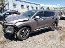 Salvage cars for sale from Copart Albuquerque, NM: 2019 Hyundai Santa FE Limited