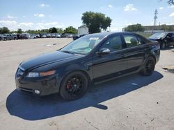 Salvage cars for sale from Copart Orlando, FL: 2007 Acura TL