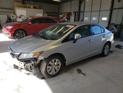 Vehiculos salvage en venta de Copart Rogersville, MO: 2012 Honda Civic LX