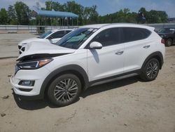 Hyundai Tucson Limited Vehiculos salvage en venta: 2021 Hyundai Tucson Limited