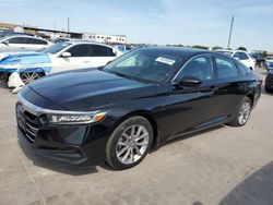 Honda Accord lx salvage cars for sale: 2021 Honda Accord LX