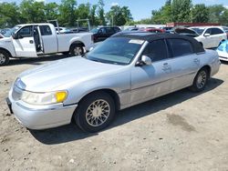 Lincoln salvage cars for sale: 2000 Lincoln Town Car Signature
