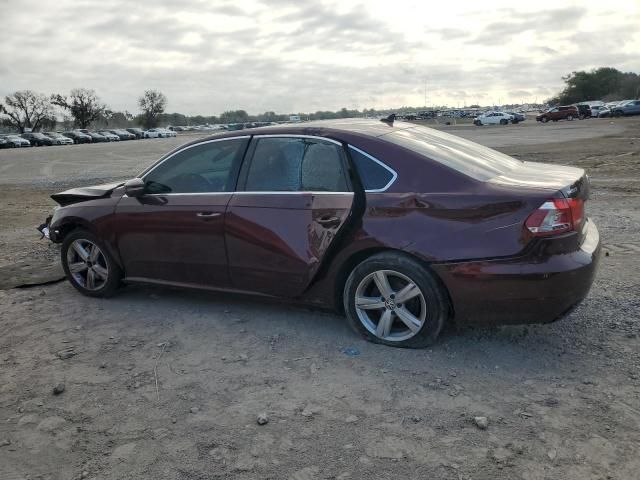 2012 Volkswagen Passat SE