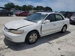 Honda Accord ex Vehiculos salvage en venta: 2001 Honda Accord EX