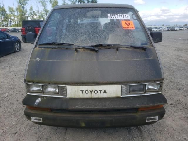 1986 Toyota Van Wagon Deluxe