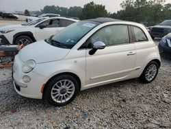 Fiat 500 salvage cars for sale: 2012 Fiat 500 Lounge