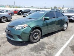 Toyota Corolla eco Vehiculos salvage en venta: 2014 Toyota Corolla ECO