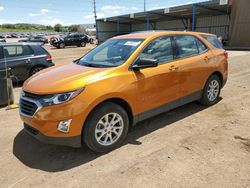 Salvage cars for sale from Copart Colorado Springs, CO: 2019 Chevrolet Equinox LS