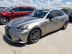 2015 Lexus IS 250 en venta en Grand Prairie, TX