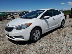 Salvage cars for sale from Copart Magna, UT: 2015 KIA Forte LX