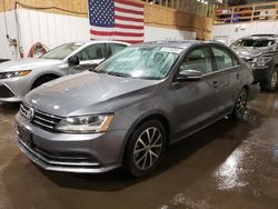 Volkswagen salvage cars for sale: 2017 Volkswagen Jetta SE