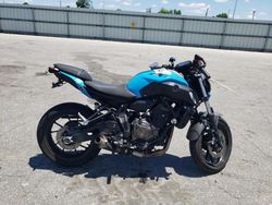 Yamaha salvage cars for sale: 2019 Yamaha MT07