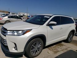 2018 Toyota Highlander SE for sale in Grand Prairie, TX
