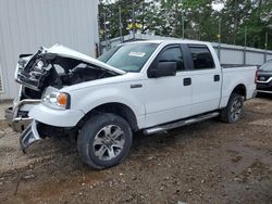 Ford f-150 salvage cars for sale: 2007 Ford F150 Supercrew