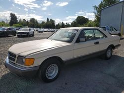 Mercedes-Benz salvage cars for sale: 1983 Mercedes-Benz 380 SEC