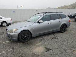 BMW 5 Series salvage cars for sale: 2007 BMW 530 XIT