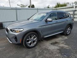 BMW x3 sdrive30i salvage cars for sale: 2024 BMW X3 SDRIVE30I