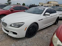 BMW 6 Series salvage cars for sale: 2013 BMW 650 I