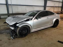 Mercedes-Benz salvage cars for sale: 2012 Mercedes-Benz C 63 AMG