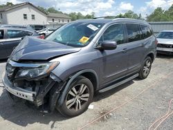 Salvage cars for sale from Copart York Haven, PA: 2016 Honda Pilot EXL