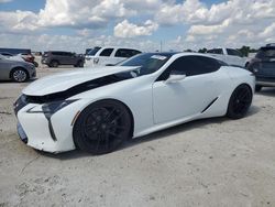 Salvage cars for sale from Copart Arcadia, FL: 2018 Lexus LC 500