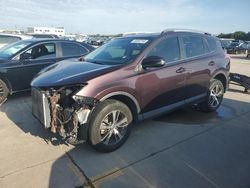 2016 Toyota Rav4 XLE en venta en Grand Prairie, TX