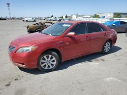 Salvage cars for sale from Copart Bakersfield, CA: 2007 Toyota Camry Hybrid