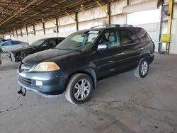 Acura salvage cars for sale: 2004 Acura MDX Touring